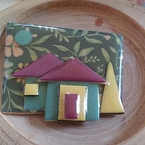 Vintage house pin